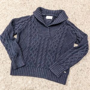 [DENIM AND SUPPLY by RALPH LAUREN] Navy Chunky Knit Sweater